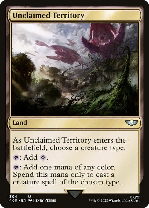Unclaimed Territory