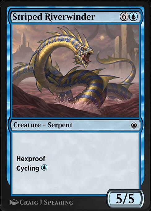 Striped Riverwinder