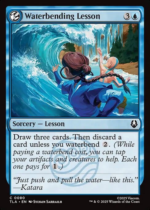 Waterbending Lesson
