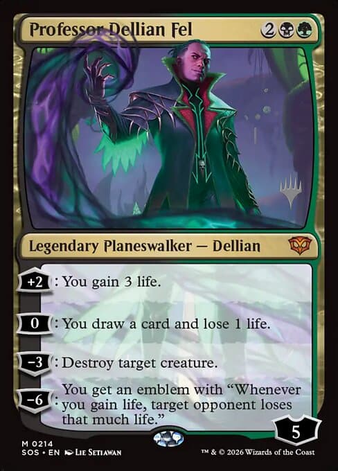 Professor Dellian Fel