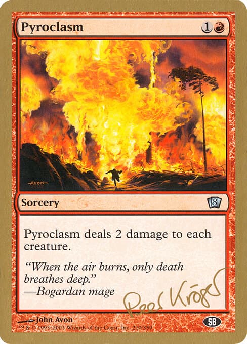 Pyroclasm