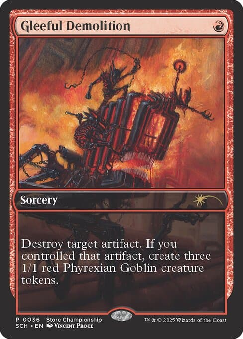 Gleeful Demolition