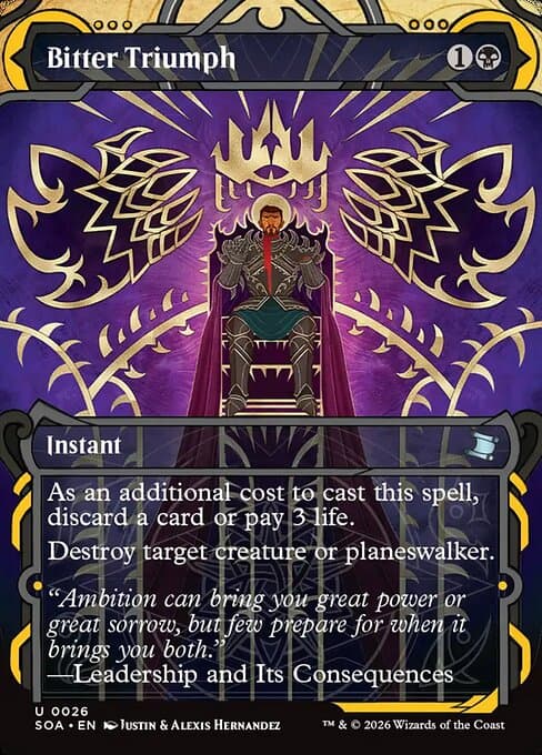 Bitter Triumph