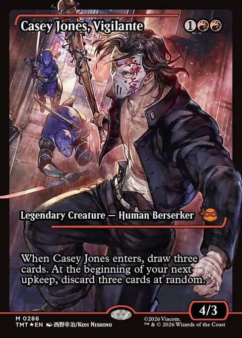 Casey Jones, Vigilante