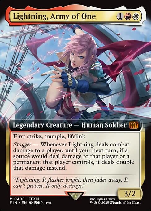 Lightning, Army of One