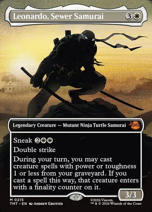Leonardo, Sewer Samurai