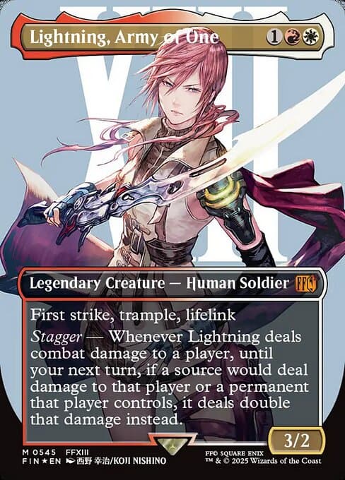 Lightning, Army of One