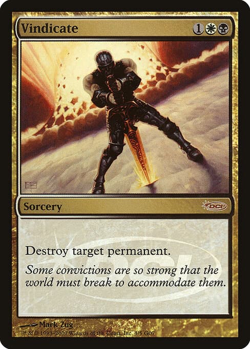 Vindicate