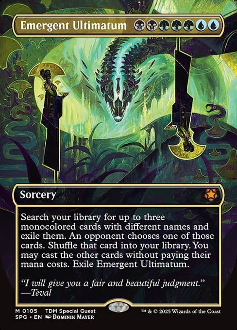 Emergent Ultimatum