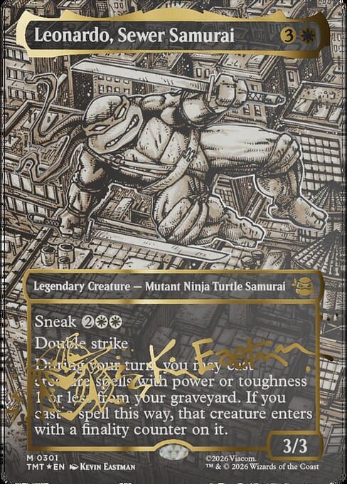 Leonardo, Sewer Samurai