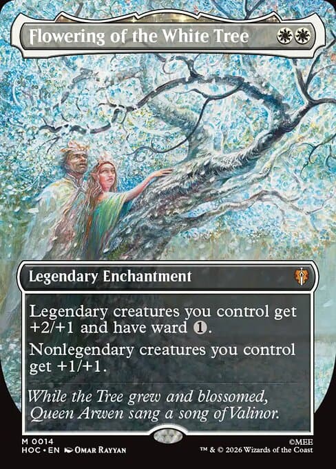 Flowering of the White Tree