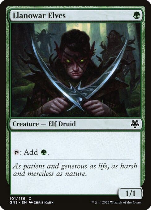 Llanowar Elves